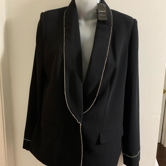 Bebe oversized rhinestone blazer - Picture 3 of 4